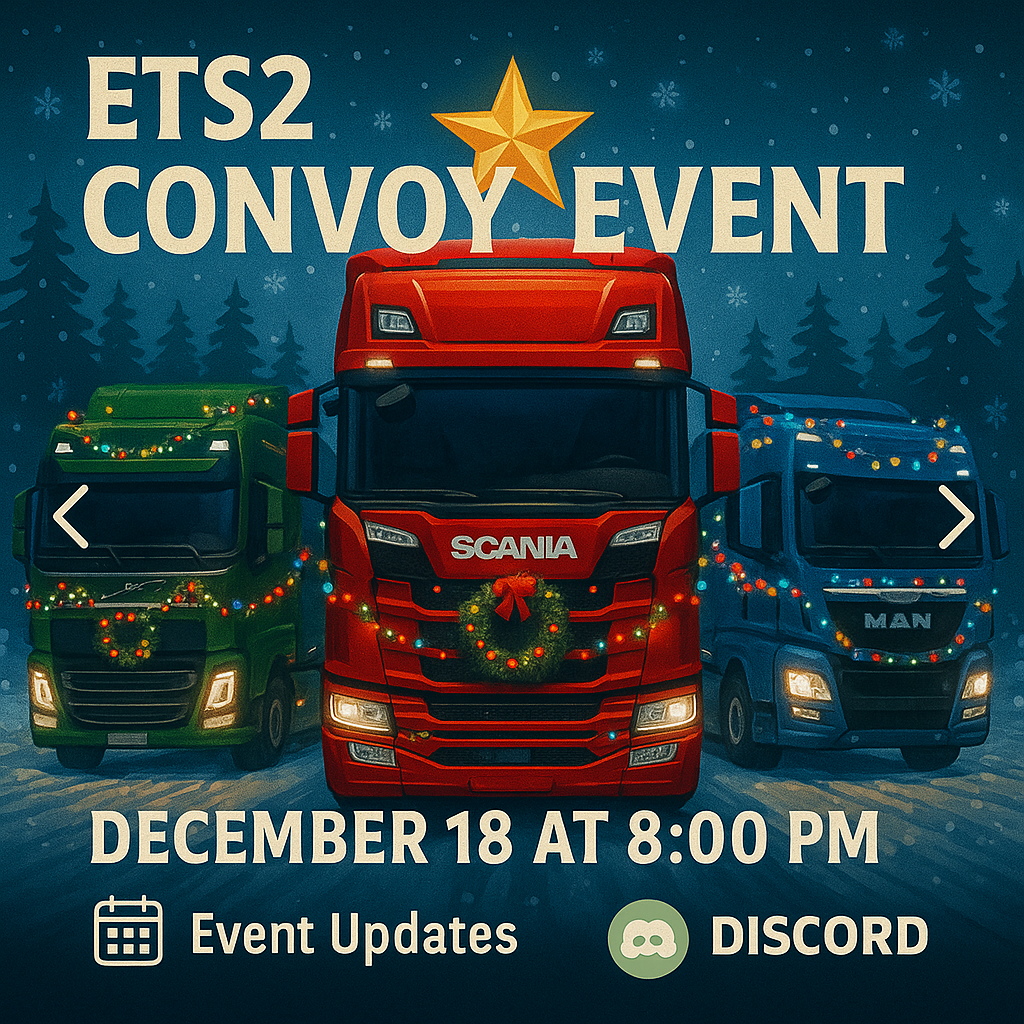 ETS2 Convoy Event 18. Dezember